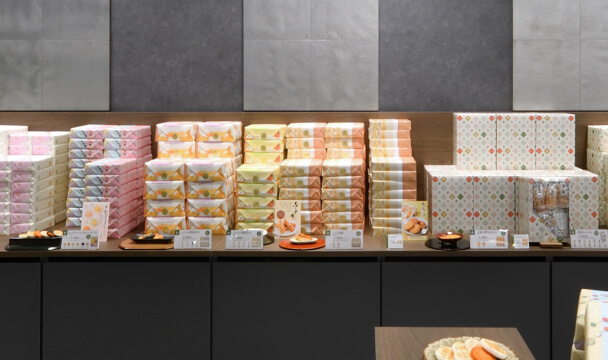 米菓販売エリア