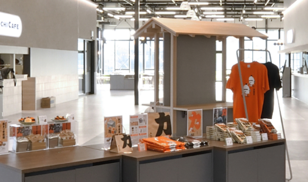 米菓販売エリア