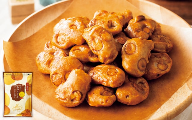 絶品キャラメルアーモンドおかき お徳用袋