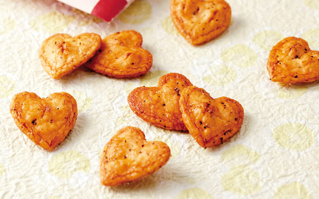 ちいさなはぁと煎餅