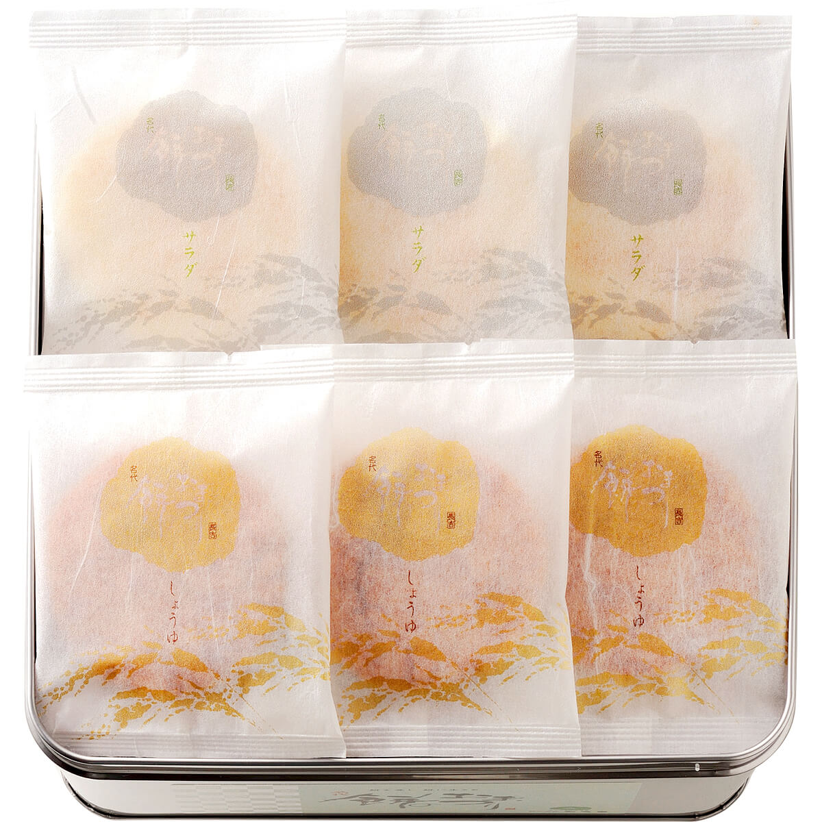 餅のおまつり 大缶 | もち吉 あられ・おせんべい・おかき・和菓子のお店