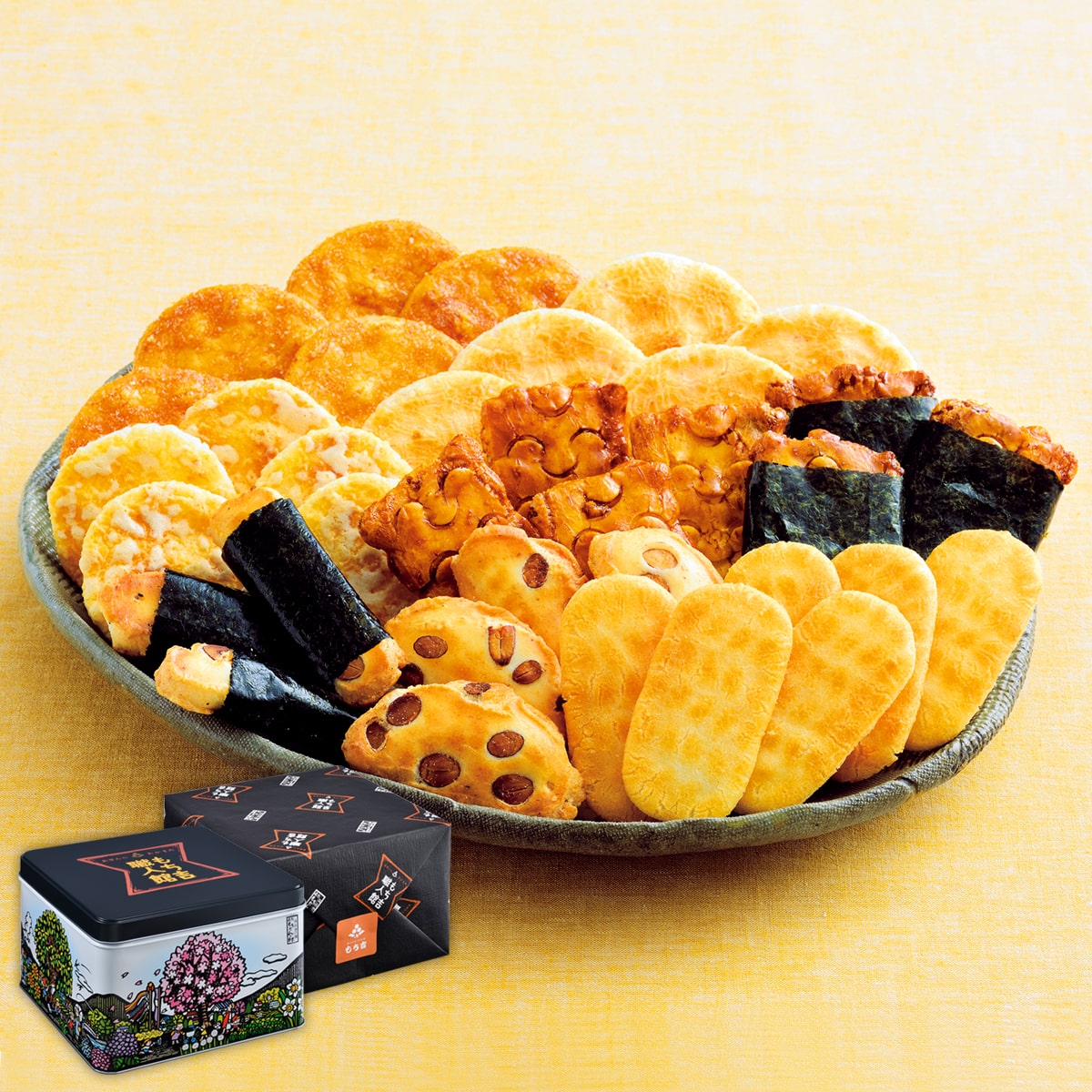 もち吉職人館 大缶 もち吉 あられ・おせんべい・おかき・和菓子のお店