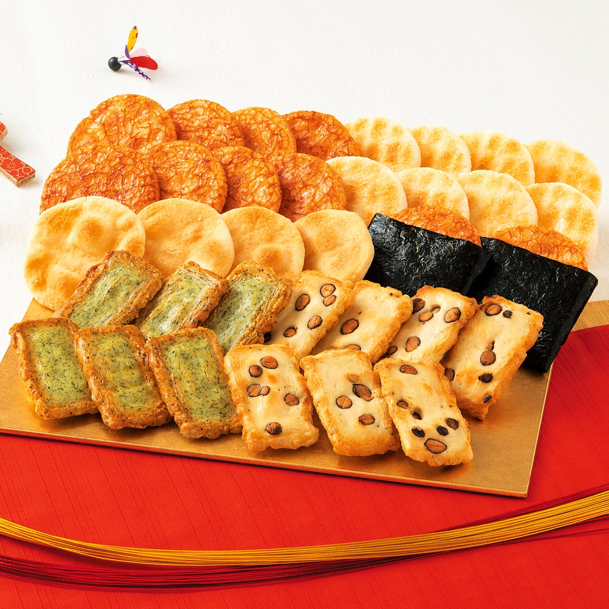 期日指定12月29日までお届け可）干支煎「福」 | もち吉 あられ・お