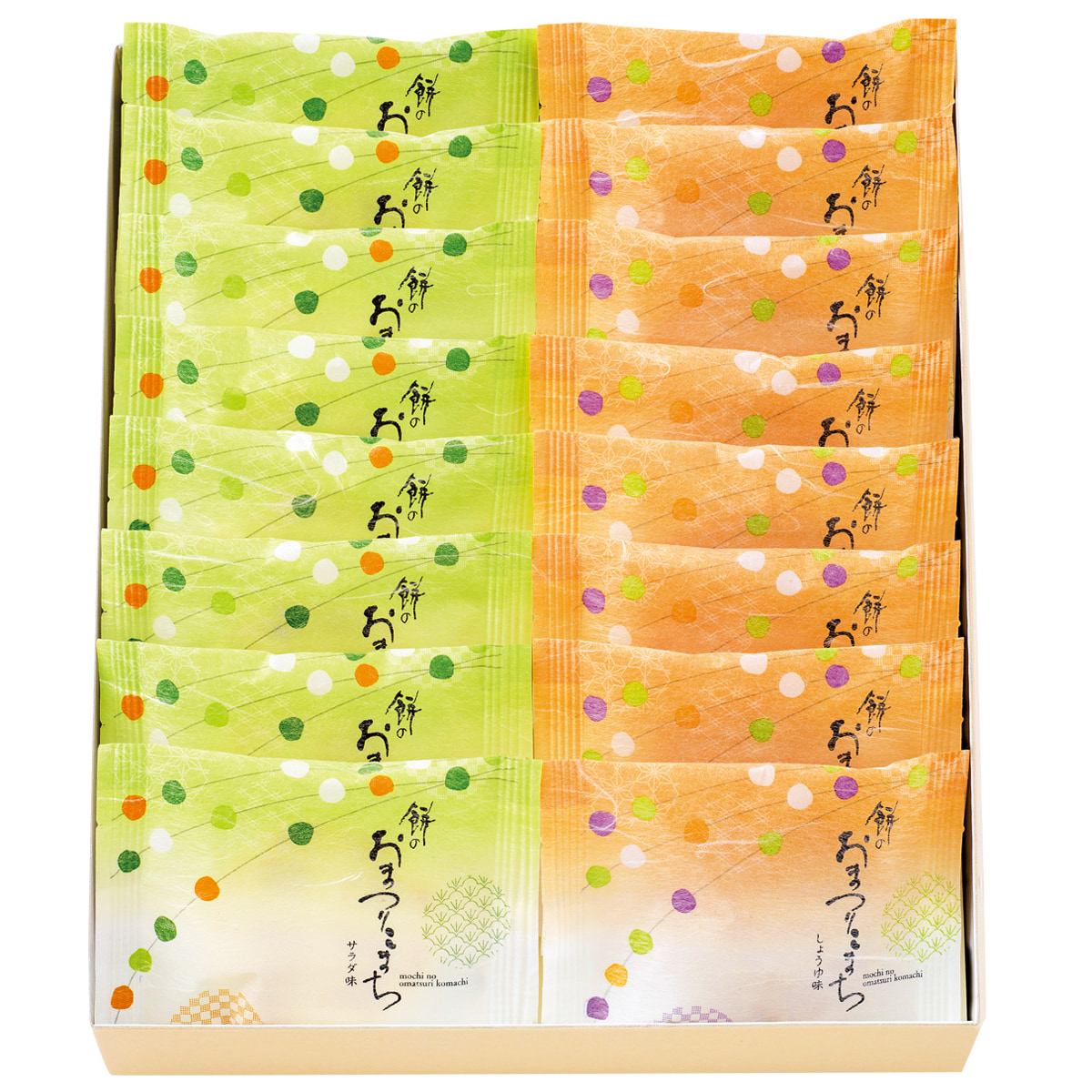 餅のおまつりこまち 化粧箱 | もち吉 あられ・おせんべい・おかき