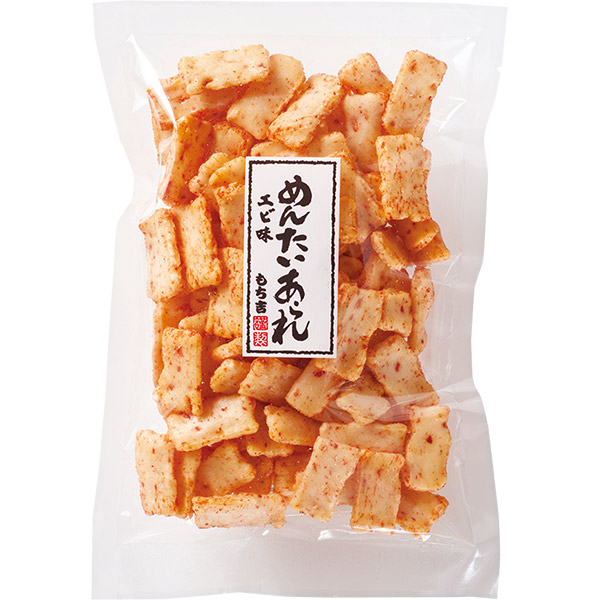 めんたいあられ エビ味 もち吉 あられ おせんべい おかき 和菓子のお店