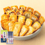 （※期日指定10月4日までお届け可）だし乃餅 新発売記念セット 化粧箱（20枚）_イメージ