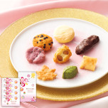 （※期日指定2月14日までお届け可）てのひら日記 あられdeショコラ 小箱 ～バレンタインシール付_イメージ