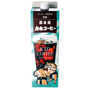 （※期日指定8月31日までお届け可）国技館力水コーヒー（1000ml×1本）_イメージ