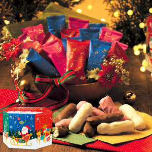 （※期日指定12月25日までお届け可）ちょこあられ 3種アソート クリスマスボックス_イメージ