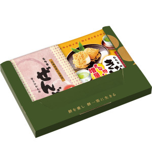 （※期日指定不可）【もち吉ポスト便対象】ぜんざい＆きなこもち【条件付き送料無料】_イメージ