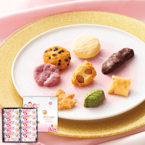 （※期日指定3月7日までお届け可）てのひら日記 あられdeショコラ 化粧箱_イメージ