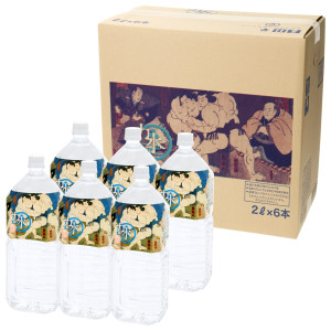 【送料込み】大相撲力水 2Lペットボトル（1ケース6本入り）_イメージ