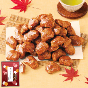 （※期日指定10月4日までお届け可）焼かりんとうあられ 黒糖味（150g）_イメージ