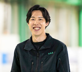 写真：男性職員