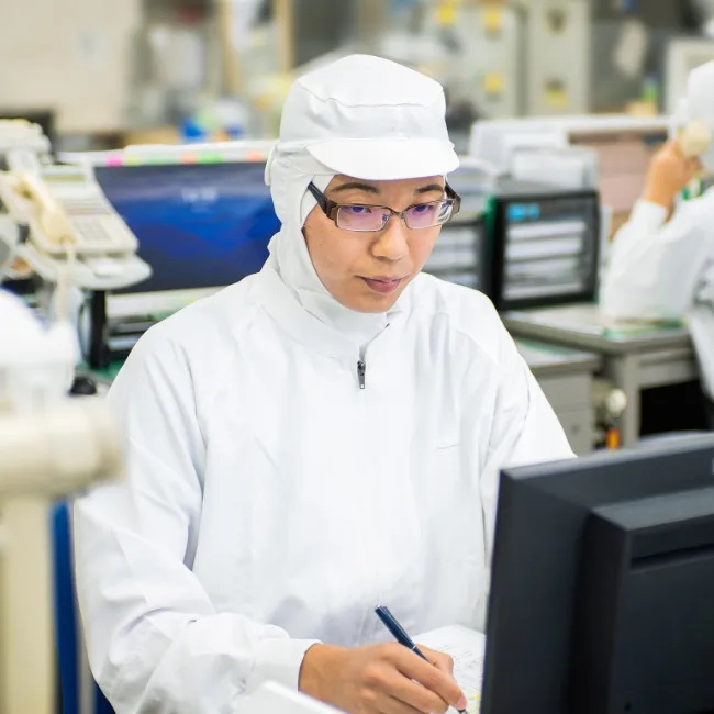 生産CTL社員の写真