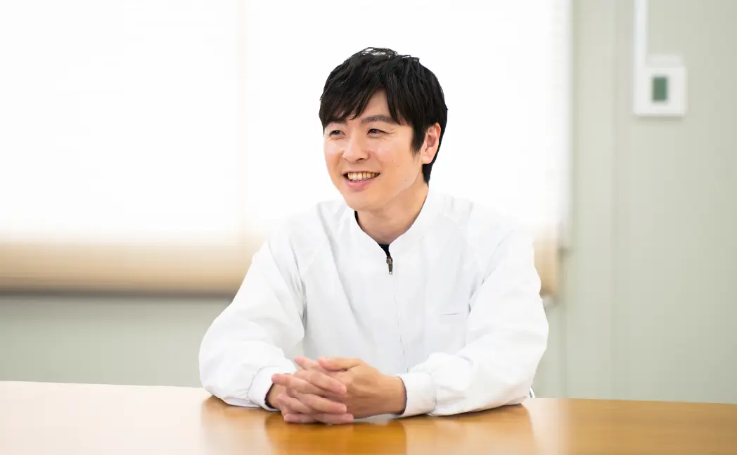 インタビューの様子