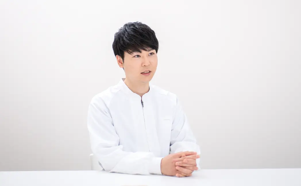 インタビューでの様子