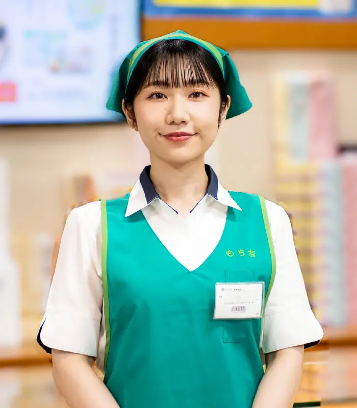 写真：店舗スタッフ社員の写真
