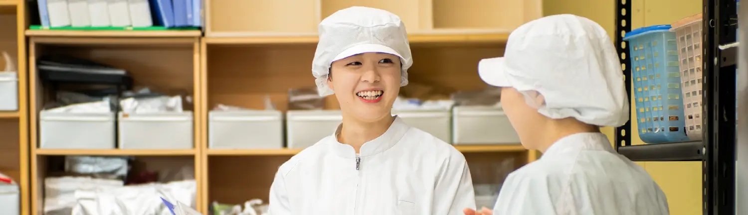 写真：製品開発部社員